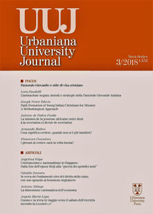 Urbaniana University Journal. Euntes Docete (2018). Vol. 3: Pastorale giovanile e stile di vita cristiana..pdf