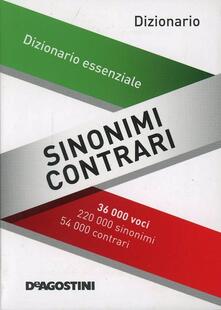 Sinonimi e contrari. Dizionario essenziale.pdf