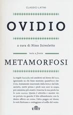 Libro Metamorfosi. Testo latino a fronte P. Nasone Ovidio
