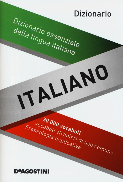 Image of Dizionario italiano. Dizionario essenziale della lingua italiana