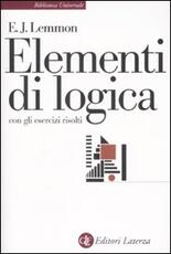 Libro Elementi di logica. Con gli esercizi risolti Edward J. Lemmon