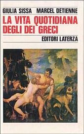 Copertina  La vita quotidiana degli dei greci