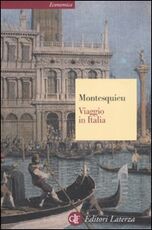 Libro Viaggio in Italia Charles L. de Montesquieu