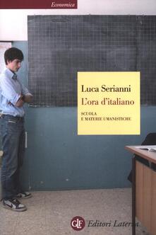 L ora ditaliano. Scuola e materie umanistiche.pdf