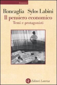 Il pensiero economico. Temi e protagonisti.pdf