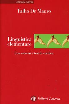 Linguistica elementare. Con esercizi e test di verifica.pdf