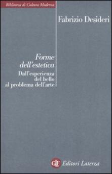 Forme dellestetica. Dallesperienza del bello al problema dellarte.pdf