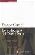 Libro Le pedagogie del Novecento Franco Cambi