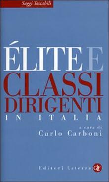 Élite e classi dirigenti in Italia.pdf