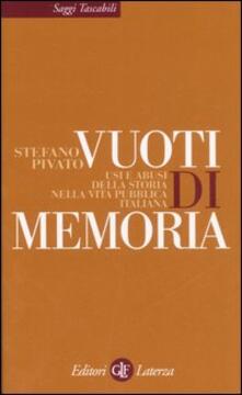 Vuoti di memoria. Usi e abusi della storia nella vita pubblica italiana.pdf