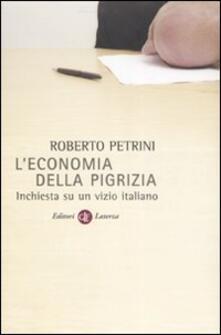 L economia della pigrizia. Inchiesta su un vizio italiano.pdf
