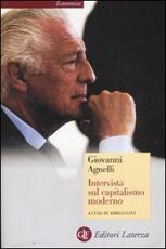Libro Intervista sul capitalismo moderno Giovanni Agnelli