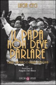Il papa non deve parlare. Chiesa, fascismo e guerra dEtiopia.pdf