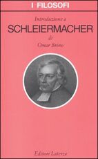 Libro Introduzione a Schleiermacher Omar Brino