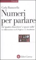 Libro Numeri per parlare. Da «quattro chiacchere» a «grazie mille» Carla Bazzanella Rosa Pugliese Erling Strudsholm