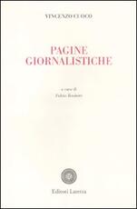 Libro Pagine giornalistiche Vincenzo Cuoco