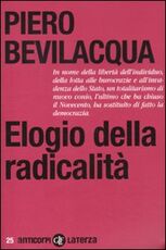 Libro Elogio della radicalità Piero Bevilacqua