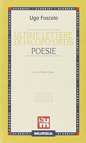 Cover  Ultime lettere di Jacopo Ortis