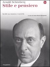 Libro Stile e pensiero. Scritti su musica e società Arnold Schönberg