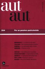 Libro Aut aut. Vol. 354: Per un pensiero postcoloniale.