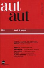 Libro Aut aut. Vol. 356: Vuoti di sapere.