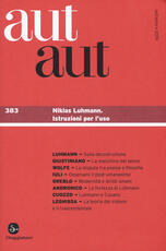 Libro Aut aut. Vol. 383: Niklas Luhmann, Istruzioni per l'uso.