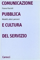 Copertina  Comunicazione pubblica e cultura del servizio