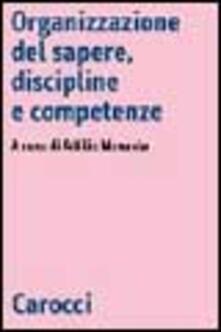 Organizzazione del sapere, discipline e competenze.pdf