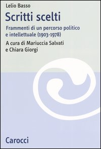 Image of Scritti scelti. Frammenti di un percorso politico e intellettuale (1903-1978)