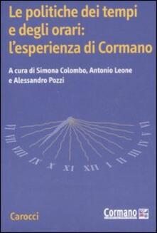 Le politiche dei tempi e degli orari: lesperienza di Cormano.pdf
