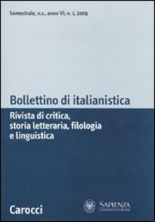 Bollettino di italianistica. Rivista di critica, storia letteraria, filologia e linguistica (2009). Vol. 1.pdf