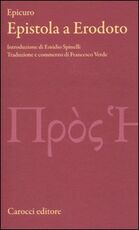 Libro Epistola a Erodoto Epicuro