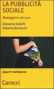 La pubblicità sociale. Maneggiare con cura.pdf