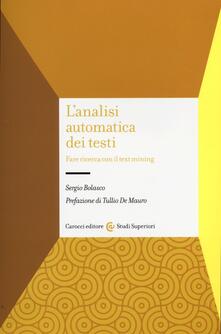 L analisi automatica dei testi. Fare ricerca con il text mining.pdf