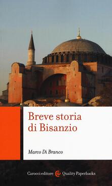Breve storia di Bisanzio - Marco Di Branco - copertina