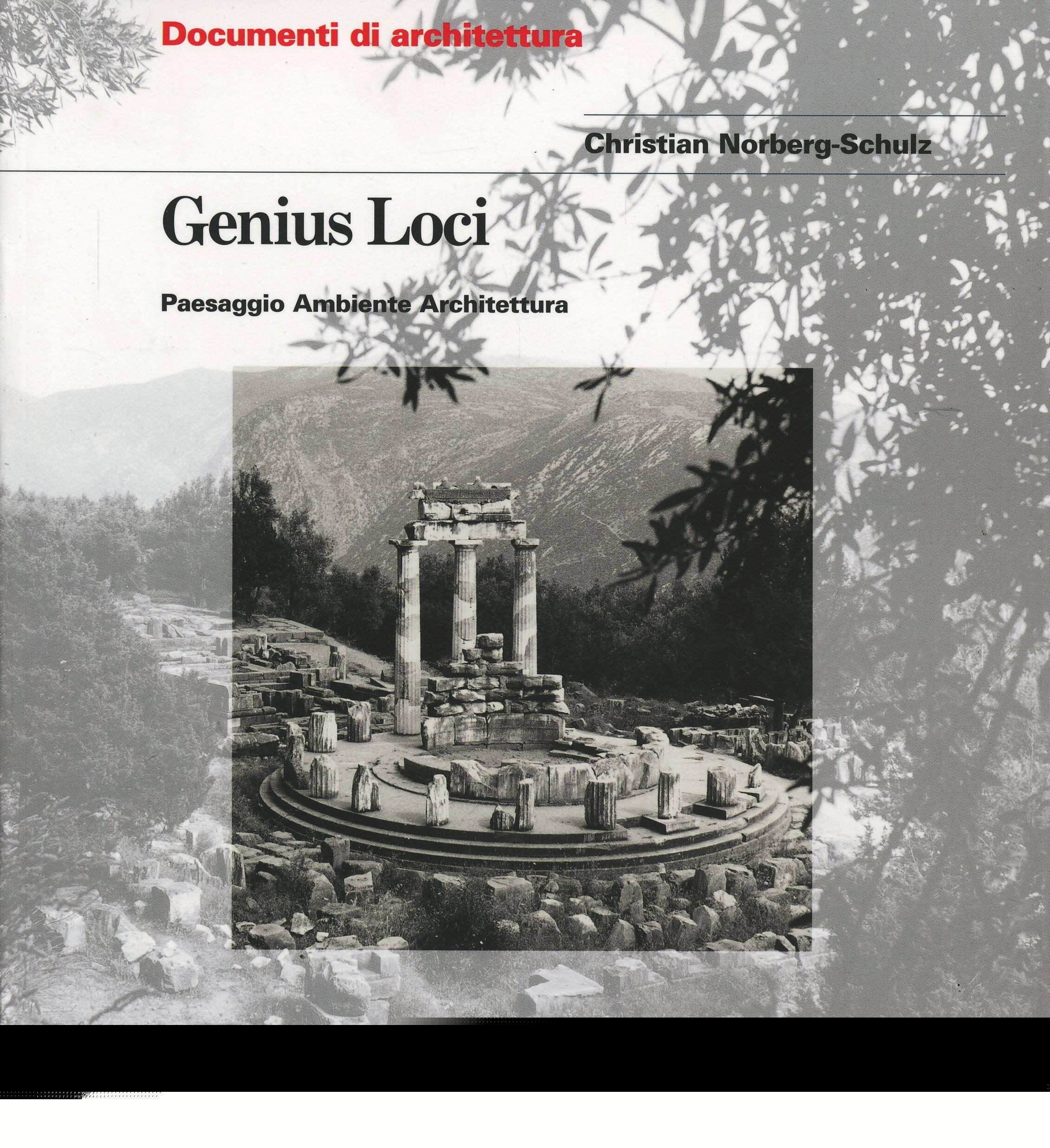 genius loci paesaggio ambiente architettura