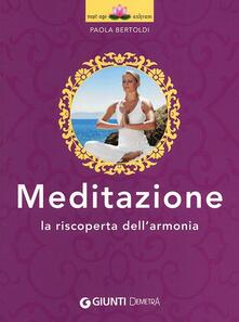 Meditazione. La riscoperta dellarmonia.pdf