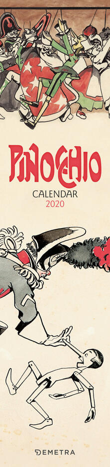 Grandtoureventi.it Pinocchio. Calendar 2020. Ediz. inglese Image