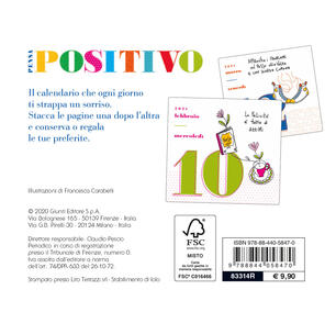 Pensa Positivo Calendario 21 Libro Demetra Varia Demetra Ibs