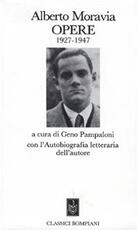 Libro Opere 1927-1947 Alberto Moravia