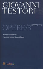 Libro Opere. Vol. 3: 1977-1993 Giovanni Testori