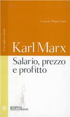 Libro Salario, prezzo e profitto. Testo inglese a fronte Karl Marx