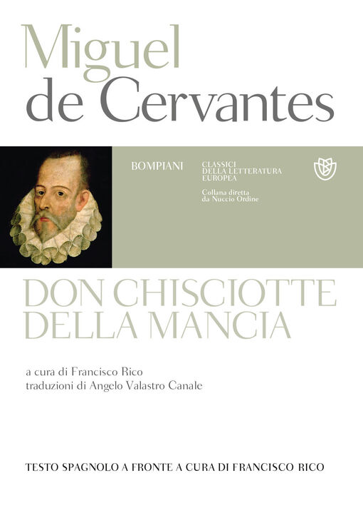 Don Chisciotte della Mancia. Testo spagnolo a fronte Miguel de Cervantes Libro Bompiani