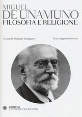 Libro Filosofia e religione. Testo spagnolo a fronte Miguel de Unamuno