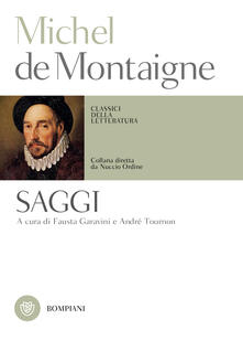 Saggi - Michel de Montaigne - copertina