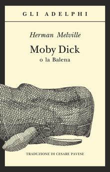 Moby Dick o la balena - Herman Melville - copertina