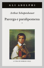 Libro Parerga e paralipomena Arthur Schopenhauer