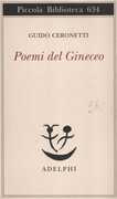 Libro Poemi del Gineceo Guido Ceronetti