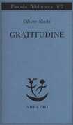 Libro Gratitudine Oliver Sacks