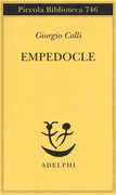 Libro Empedocle Giorgio Colli